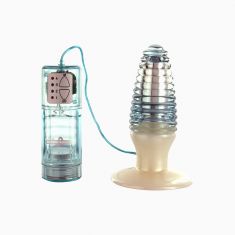 Вибро-втулка Vibr - large Swirl Buttplug