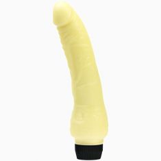 Вібратор Zeus 8, що світиться в темряві, Glow Realistic Kinx, 20х5 см