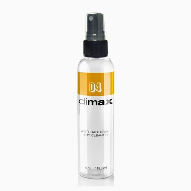 Антибактериальный очиститель для секс-игрушек Climax 4 Antibacterial Toy Cleaner; 118 мл