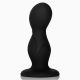 Анальна пробка з присоском Back End Play Black, 11x4 см