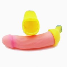Бризкалка-банан Plastic Sexy Banana, 14 см