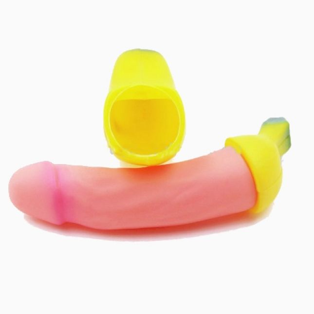Бризкалка-банан Plastic Sexy Banana, 14 см Бризкалка-банан Plastic Sexy Banana, 14 см