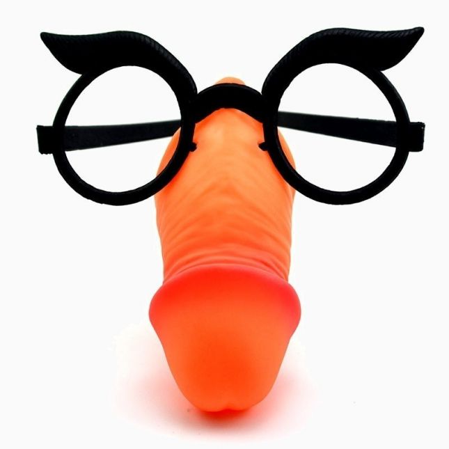 Сексуальные очки Plastic Sexy Male Nose with Eye-glass