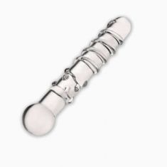 Фалоімітатор Glas - Callisto Clear Glass Dildo 18х3, 8 см