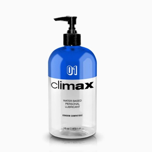 Лубрикант на водній основі Climax 1: Condom Compatible Water Based Lubricant, 473 мл