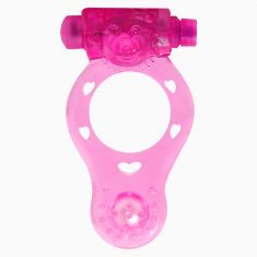 Кольцо с вибропулей Evolved Power O Vibrating Cock Ring Pink, 7х4 см