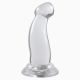 Фаллоимитатор Fusion Pleasure Dongs Charm Clear, 13,2х3,8 см