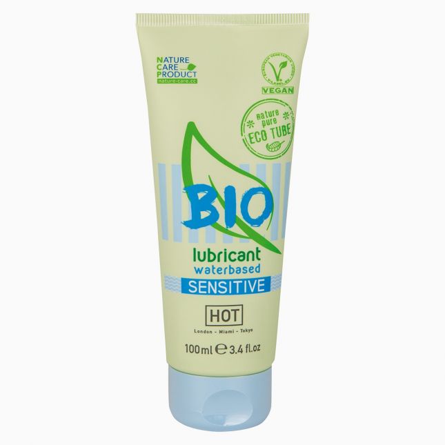 Органічне інтимна змазка Hot Bio Sensitive, 100 мл